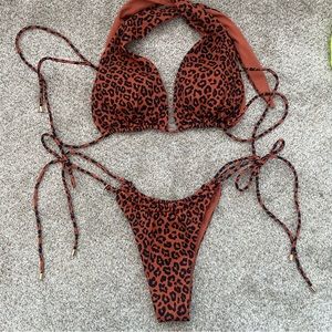 Buffbunny Collection Animal Print 2 Piece Swim